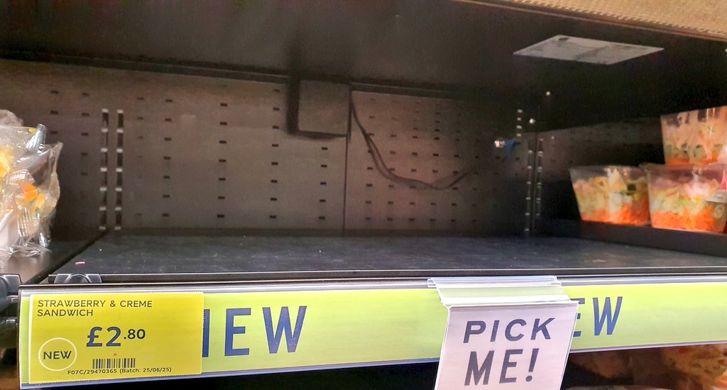 danbarker's tweet image. The only sold out sandwich.