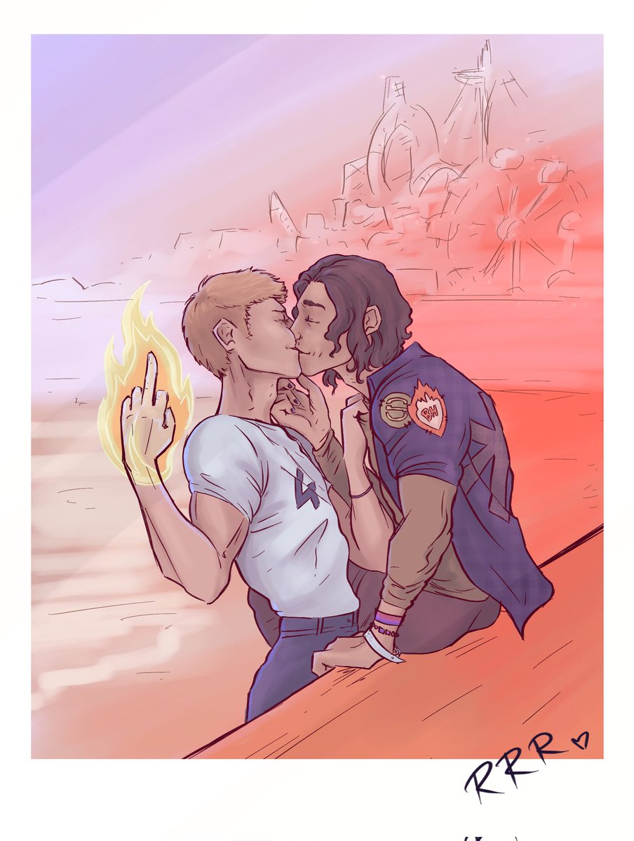RedRoomRoaving's tweet photo. Bob x Johnny caught on Polaroid
#BobReynolds #JohnnyStorm #torchvoid #FantasticFour #Thunderbolts https://t.co/iRIGSUY9Ei