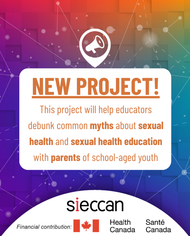 Our friends at SIECCAN are excited to announce a new project that will help educators support parents of school-aged youth debunk common myths and identify accurate information about sexual health and sexual health education. Check out the project at sieccan.org/misinformation