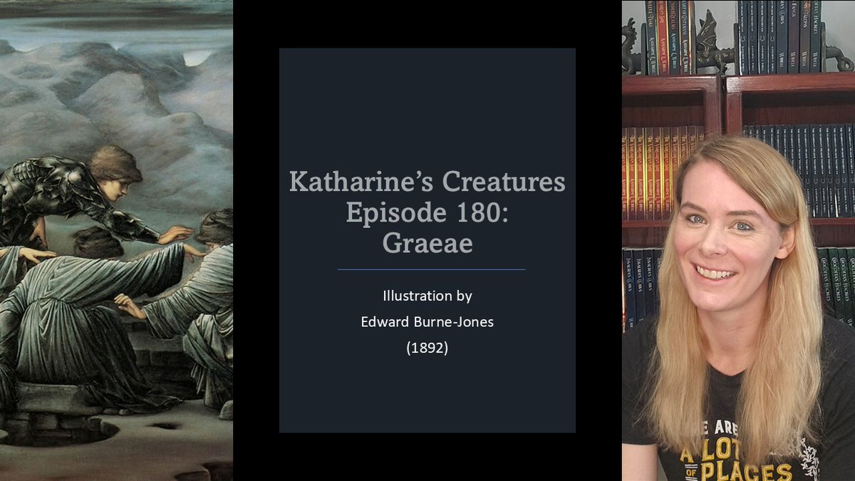 Creature Feature of the Week is the Graeae from Ancient Greece

youtube.com/watch?v=1LyevV…

#KatharineEWibell #mythology #myth #legend #lore #folklore #folktale #fable #creaturefeature #greekmythology #graeae #greysisters