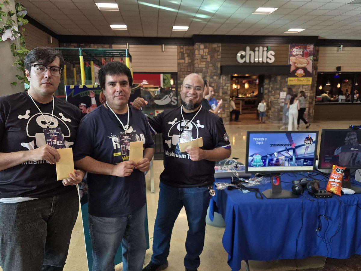 FGCMayCry's tweet image. Muchas felicidades a nuestro top 3 en el side event de Tekken 8 en TRC Desert Fighters 3.

🥇@MTRaZx
🥈@DeViL_PoOH_
🥉@ModelLeviathan

VOD: youtube.com/watch?v=1F4nIx…