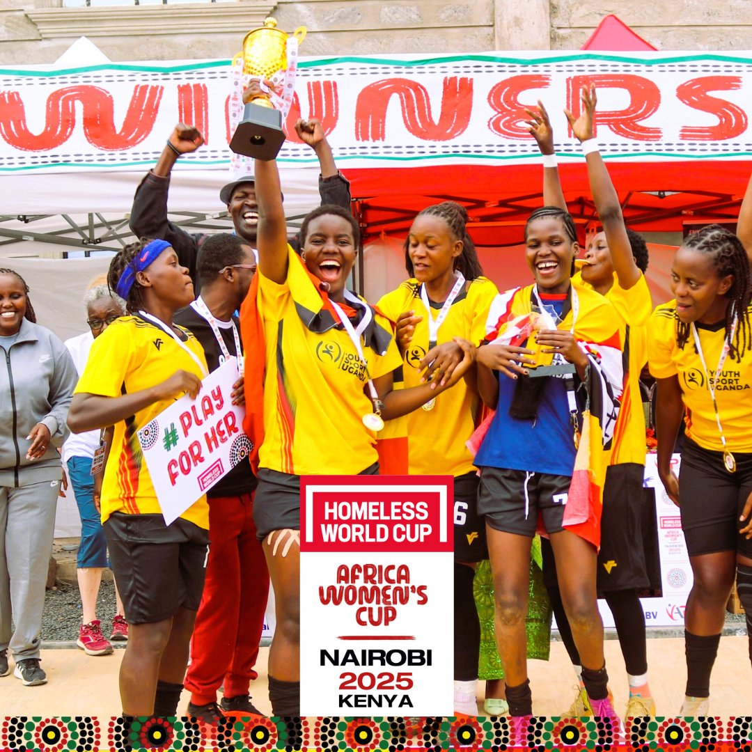 Introducing our two time African Women's Cup winners... Uganda.

Another dominant display from Uganda over the weekend as they defended their Africa Women's Cup title in Nairobi, Kenya.

A huge thank you to all our teams, players and our wonderful hosts in Kenya.

#PlayForHer