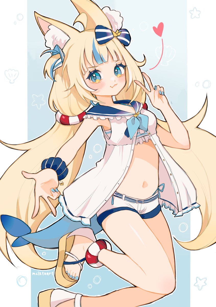 milktuart's tweet image. Saba is so cuuute 🦀🌟🏖 #sabart
