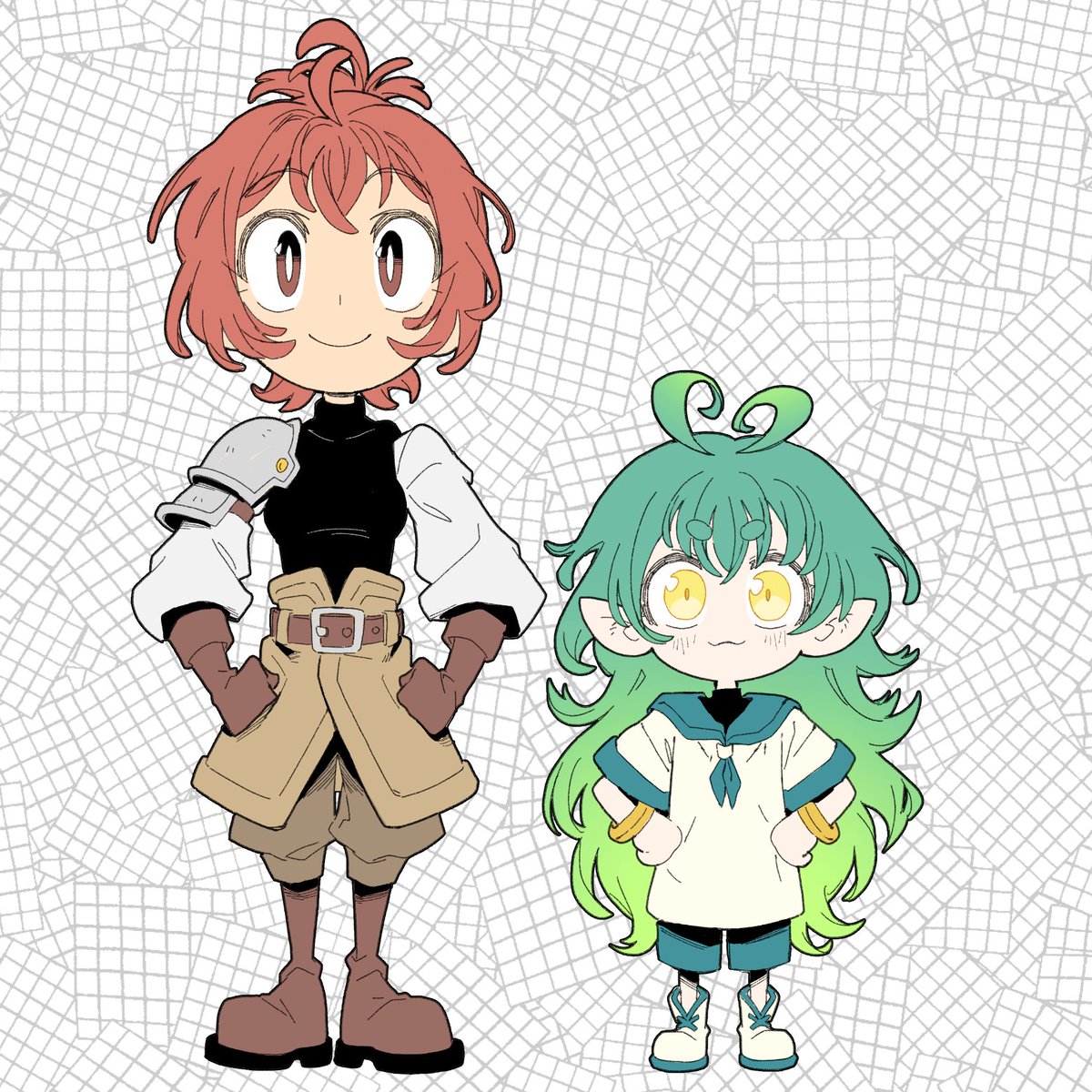 kiiarts's tweet image. Chibi Lina &amp;amp; Chibi Mimi #ocs
