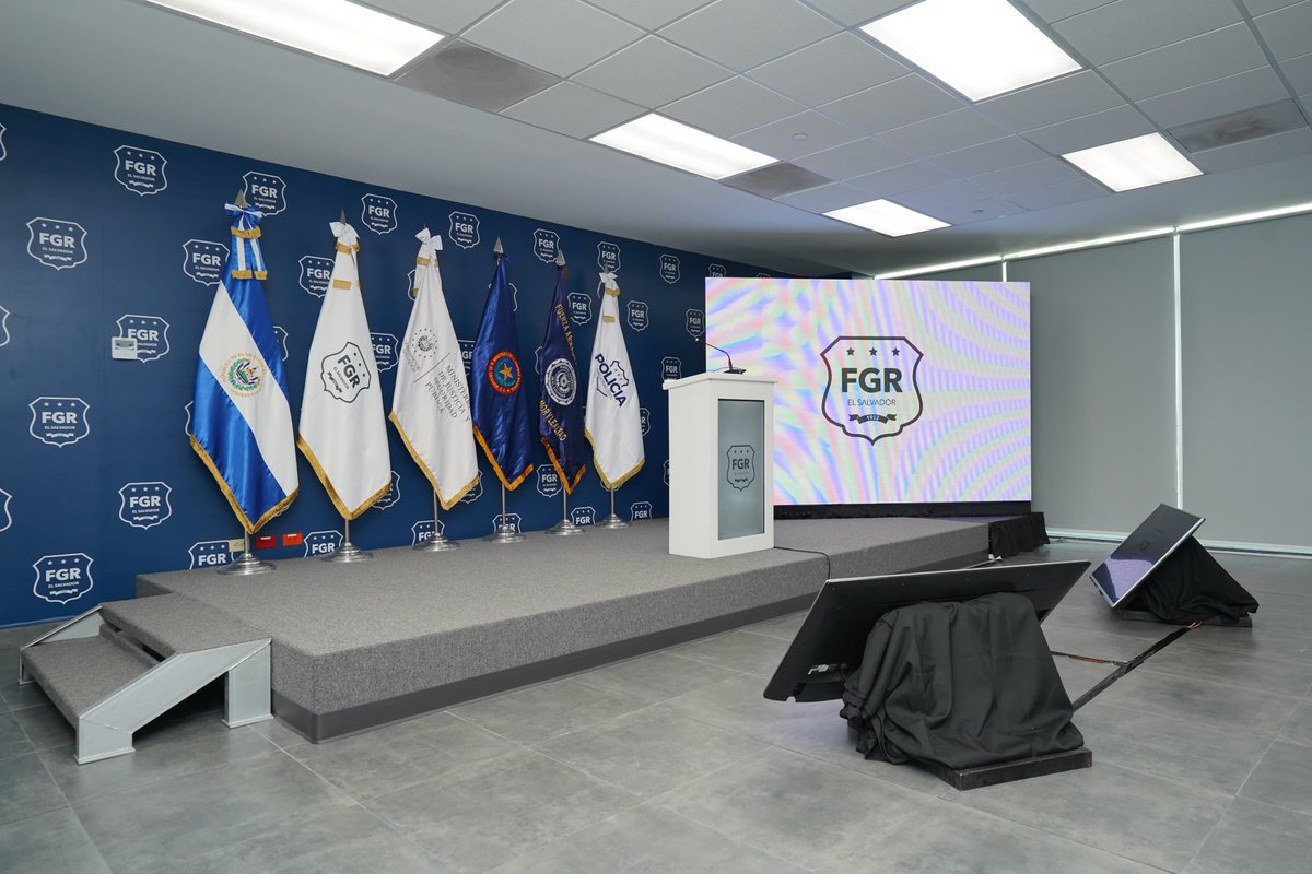 Fiscalía General de la República El Salvador tweet media