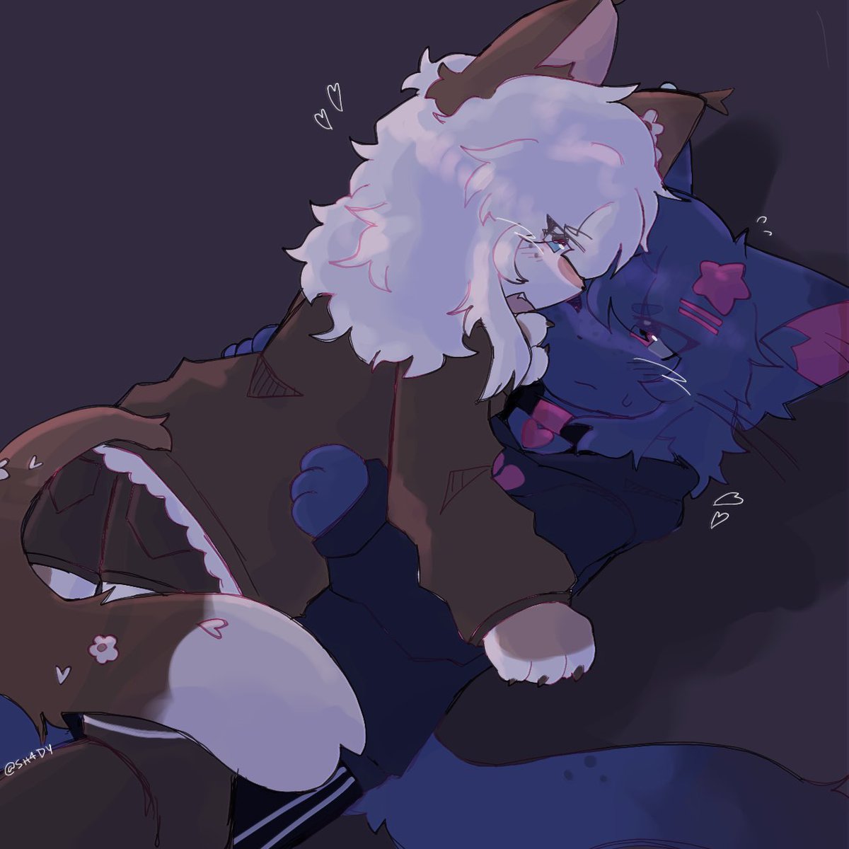 zsunroll's tweet image. wh.. whuh….   yuri (art trade for @angelcalicos heh)