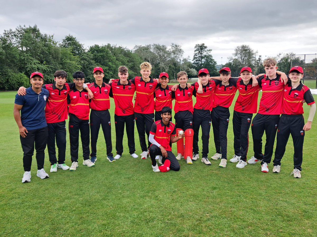 History made at Stormont!

The MCU U17 Youth Interpro squad marked its first ever victory at this level in the 50 over fixture on the lower pitch today.

MCU 115 | Cillian Ross 48 | Mark Donnelly | 14 Callum Stevenson 11 | Adhvaith Divakaran 10*

NCU 112 | Seneth Sumanasinghe
