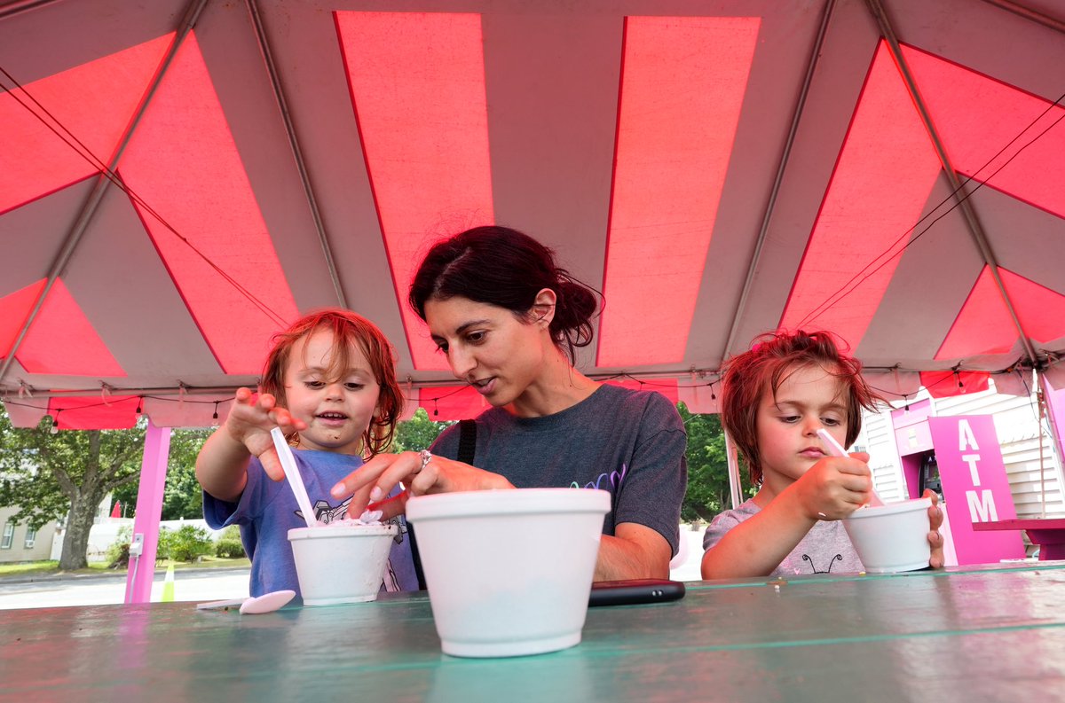 Allan Jung 🏳️🌈 (@ajungphoto1) on Twitter photo Maria Vecchio and her children, Katya, 4, and Luca, 2, enjoy ice creams under the tent at Madulka's Ice Cream on Lake Avenue in Worcester on June 30. <a href="/telegramdotcom/">telegramdotcom</a> Maria Vecchio and her children, Katya, 4, and Luca, 2, enjoy ice creams under the tent at Madulka's Ice Cream on Lake Avenue in Worcester on June 30. <a href="/telegramdotcom/">telegramdotcom</a>