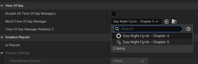 You can change your map lighting by doing this
Window > World Settings > World Time Of Day Manager
#UEFN #UEFNTips