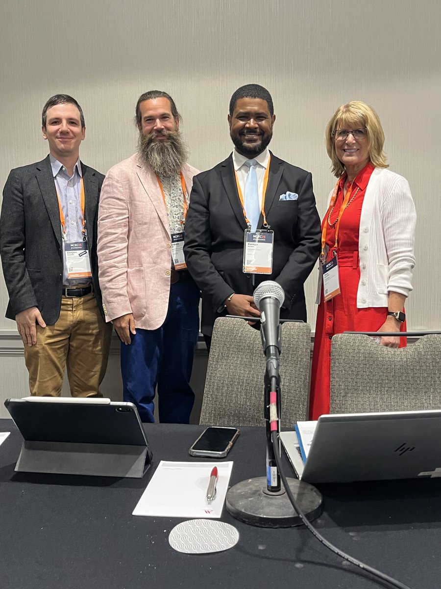 SUNYCharters's tweet image. The Institute team is at #NCSC25, sharing our learnings and connecting with NACSA's @KaregaRausch, Terry Croy-Lewis of the Colorado Charter School Institute, and so many other sharp minds from across the sector. "Coming together is a beginning...working together is a success."