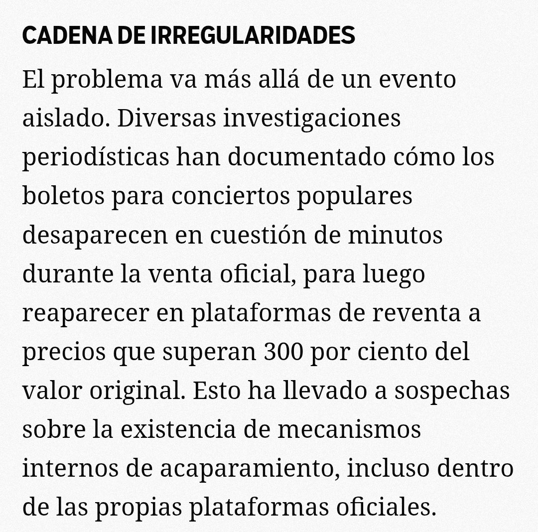 NatzumiixdSan's tweet image. No somos los únicos que nos afectan las irregularidades de Ocesa pero tampoco vamos a seguir permitiendo lo 
Los últimos conciertos no han dado información clara, tienen pésima gestión y cargos excesivos 

#OcesaAnunciaPreciosSS10