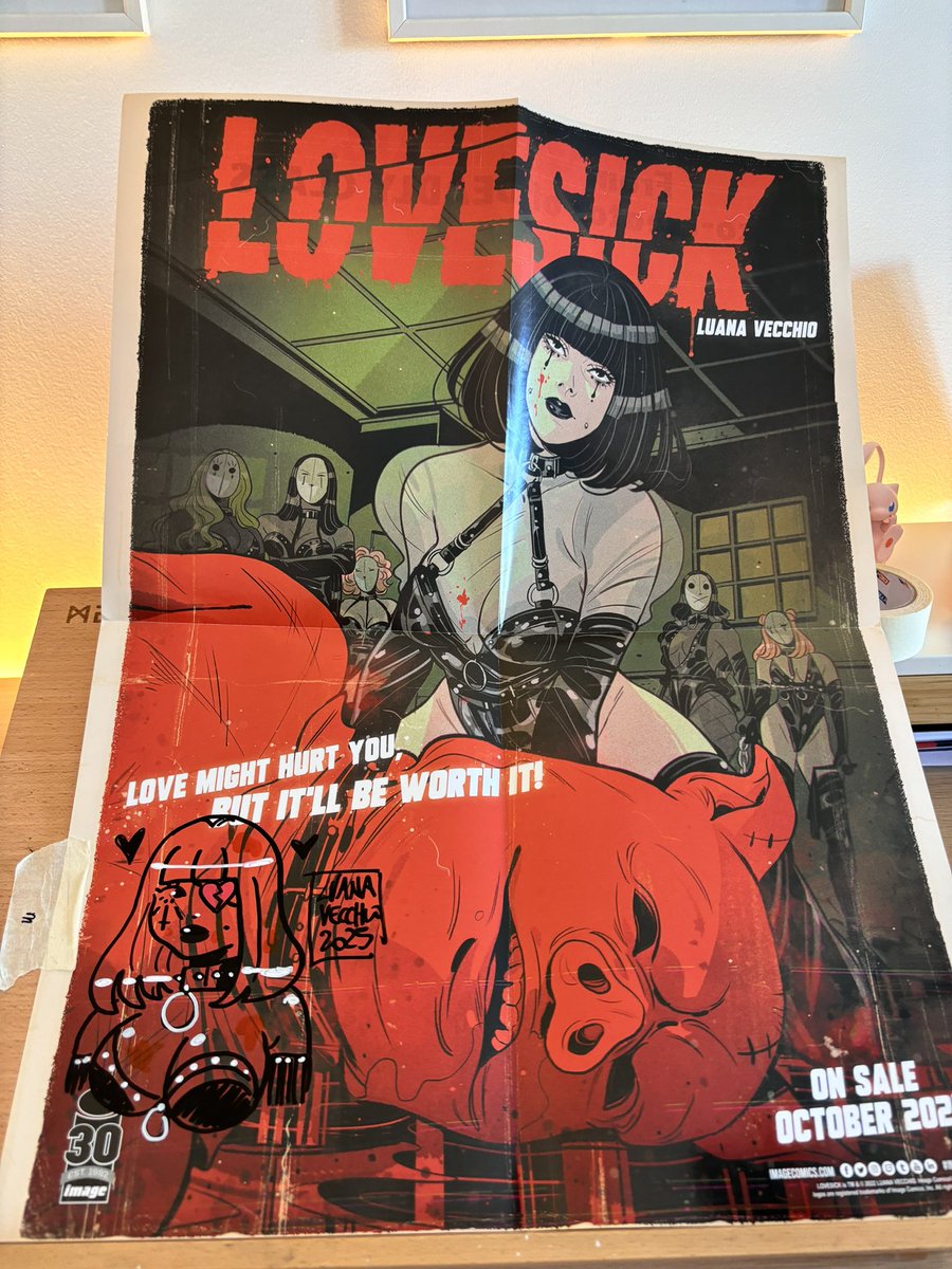 Luana Vecchio (@luana_vecchio_) on Twitter photo Doing a few remarques and signing some books for the
<a href="/CollectKinetic/">Kinetic Collectibles</a> site - merch is coming soon, I promise!
(Both new and old merch should be available exclusively at NYCC first, and then later on their website.) Doing a few remarques and signing some books for the
<a href="/CollectKinetic/">Kinetic Collectibles</a> site - merch is coming soon, I promise!
(Both new and old merch should be available exclusively at NYCC first, and then later on their website.)