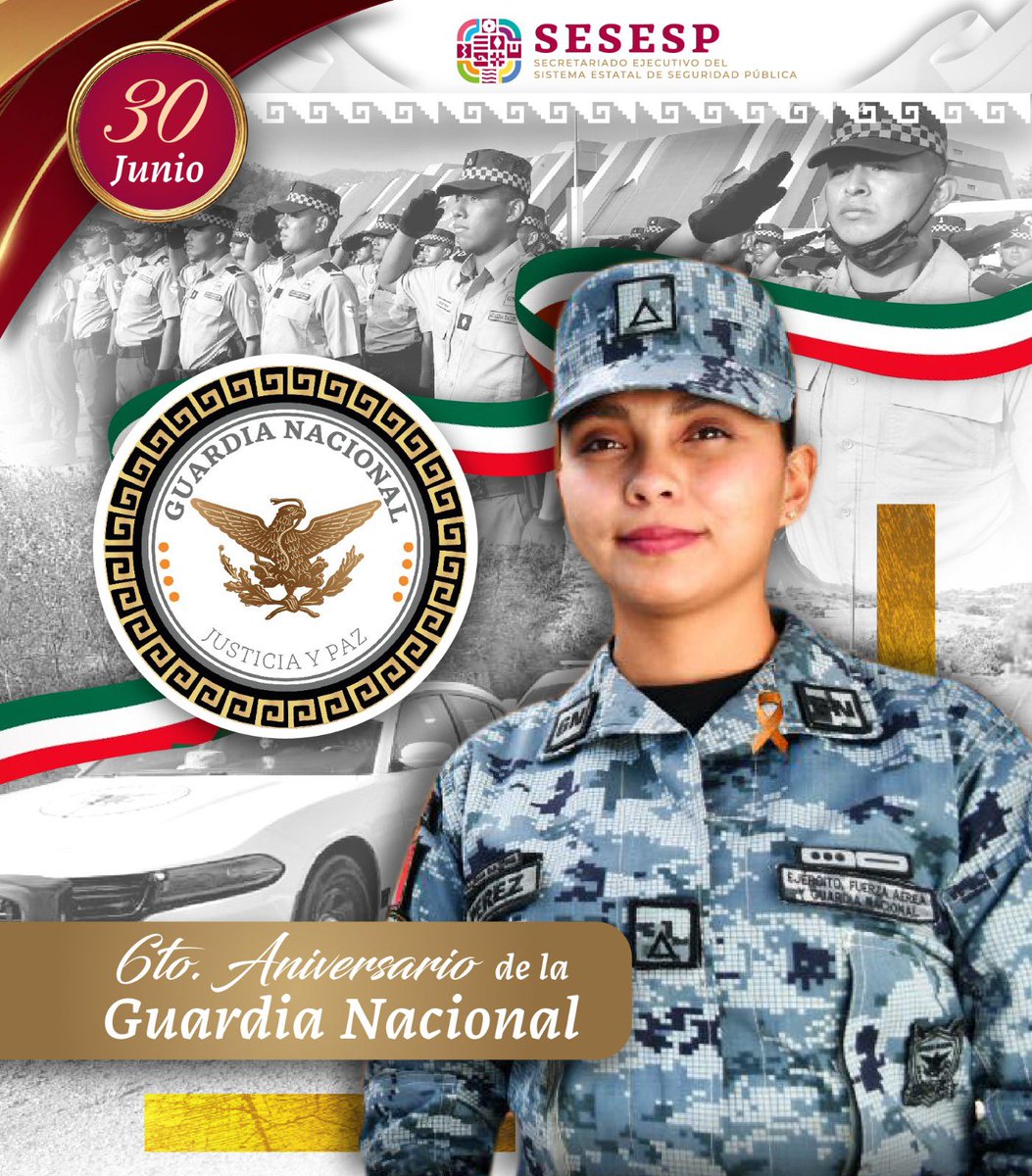 Hoy reconocemos con orgullo y respeto la labor incansable de quienes, con valor, disciplina y compromiso, velan día a día por la seguridad y la paz de nuestro país.

👮🏻‍♀️👮🏽‍♂️ ¡Nuestro reconocimiento a cada integrante de la Guardia Nacional!