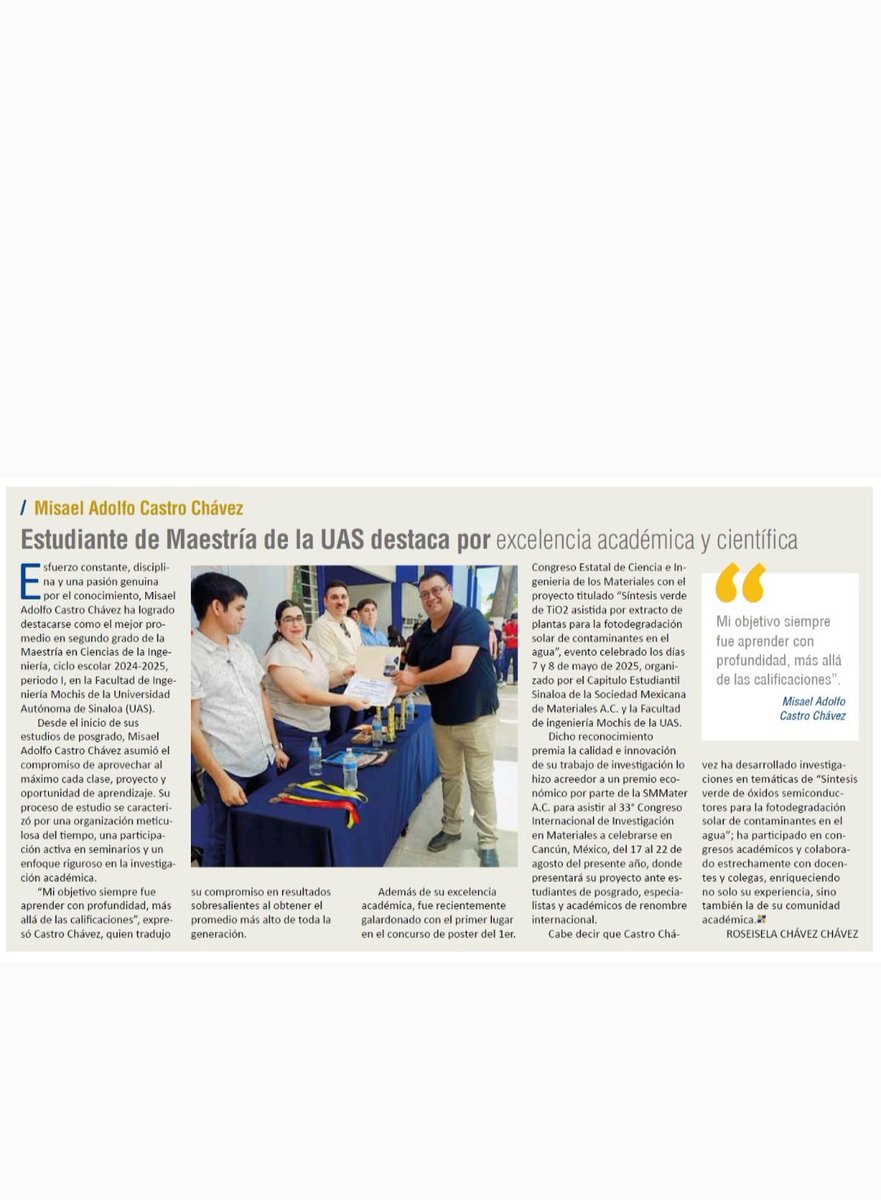 Misael Adolfo Castro Chavez tweet media