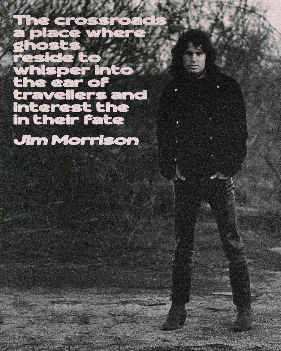 JimMorrison's tweet image. A place where ghosts reside.
#JimMorrisonPoetry
Photo by Paul Ferrara.
