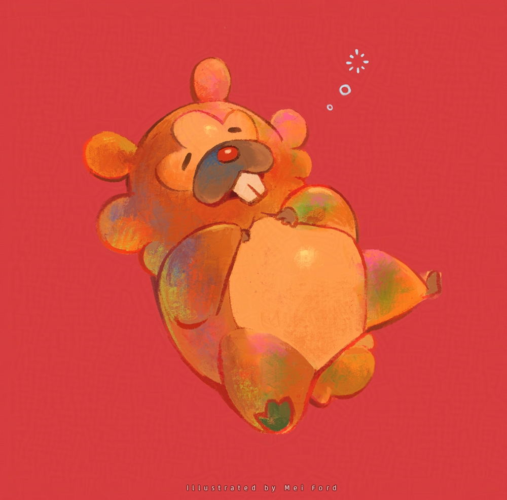 「#ビッパの日 #ビッパ大量発生」|Mei Ford メイ・フォードのイラスト