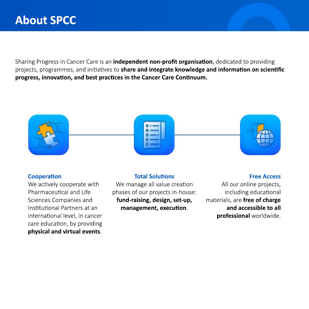 📅🔬 Hoy comenzamos. Muy agradecido por la invitación para formar parte de la Junta Científica Asesora (SAB) del #SharingProgress in #CancerCare (SPCC), para el periodo junio 2025 – mayo 2028.

🤝🌍 Mi reconocimiento especial a #MattiAapro por su liderazgo inspirador y por