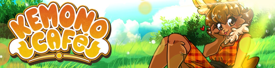 Kemono Cafe New Banner July 2025 by <a href="/Jyinxxed/">Jyinxxed</a>

🐈 Time to hop into summer!
🐈 New banner by Jyinxxed of Caught in Orbit and The Chronicles of Huxcyn.

#furryart #furryfandom #furries #furryartwork #furry #art #kemonocafe 
#comic #webcomic