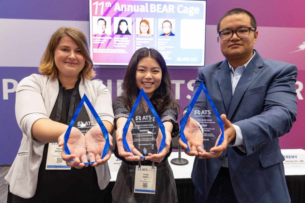 Congratulations to Pennovation Accelerator Alum Airalux Medical for winning the 11th annual American Thoracic Society BEAR Cage!

Their project entitled “Digital Incentive Spirometer to Improve Patient Adherence and Clinical Workflows” won the $10,000 grand prize.👏 👏 👏