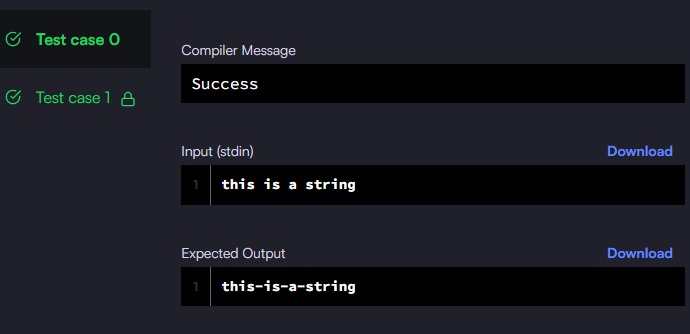EngimaNeuron163's tweet image. Day 09 #100daysofcoding
 Solved two  problems 
1️⃣ Replace spaces with hyphens cleanly using .split() and .join().
2️⃣ Print “Hello first last! You just delved into python.” using function parameters and f-strings.

#Python #HackerRank #Day9 #CodeNewbie #LearningByDoing