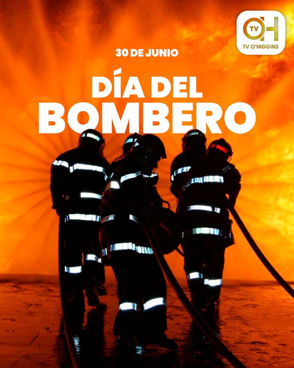 RECONOCEMOS HOY A NUESTROS HÉROES SIN CAPA

El Día Nacional del Bombero en Chile, que se celebra cada 30 de junio, marca un homenaje profundo a las y los valientes voluntarios que, sin recibir un sueldo, arriesgan sus vidas para proteger a la sociedad.