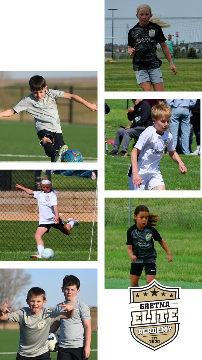 Summer Camp☝🏻is next week &amp; there are just 8 slots left 👀

Don’t miss out, register NOW ⬇️

gretnaeliteacademy.com/summer-camp/

#SummerCampSeason #SoccerFUNdamentals