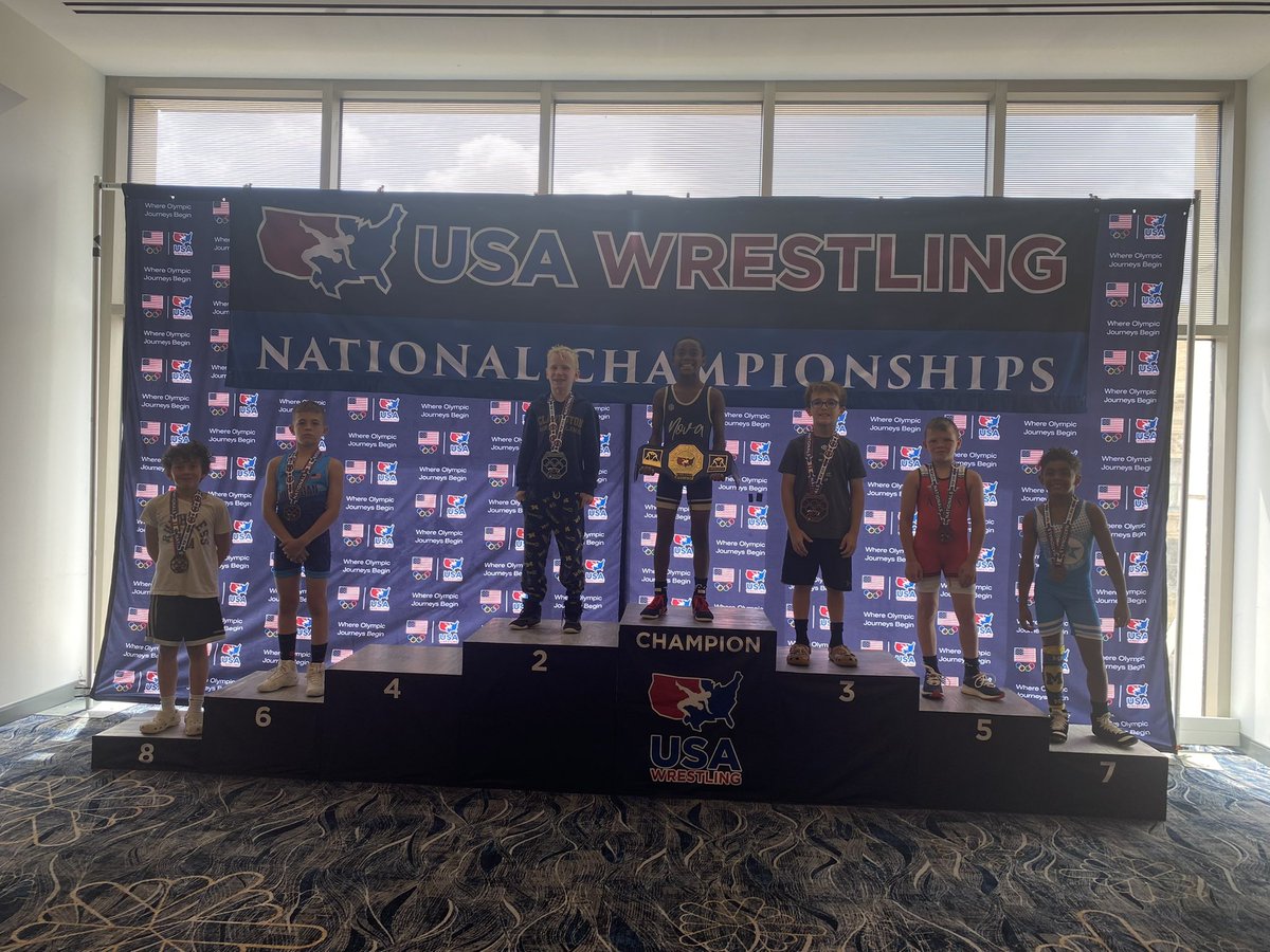KIDS NATIONALS

Clarkston’s Camden Place traveled to Iowa to take on some of the nation’s best. He came home with some hardware! National finalist. Congrats Cam!

#GoWolves