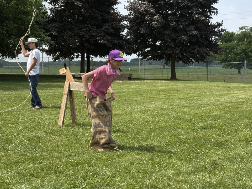 Egremont Community School recently celebrated Western Day. Participants wore plaid, cowboy hats, and boots as they engaged in activities, including a tater toss, "Wild West Runaround" obstacle course, round-up relay, "Eggscape the Coop", boot scootin' line dancing, and more!