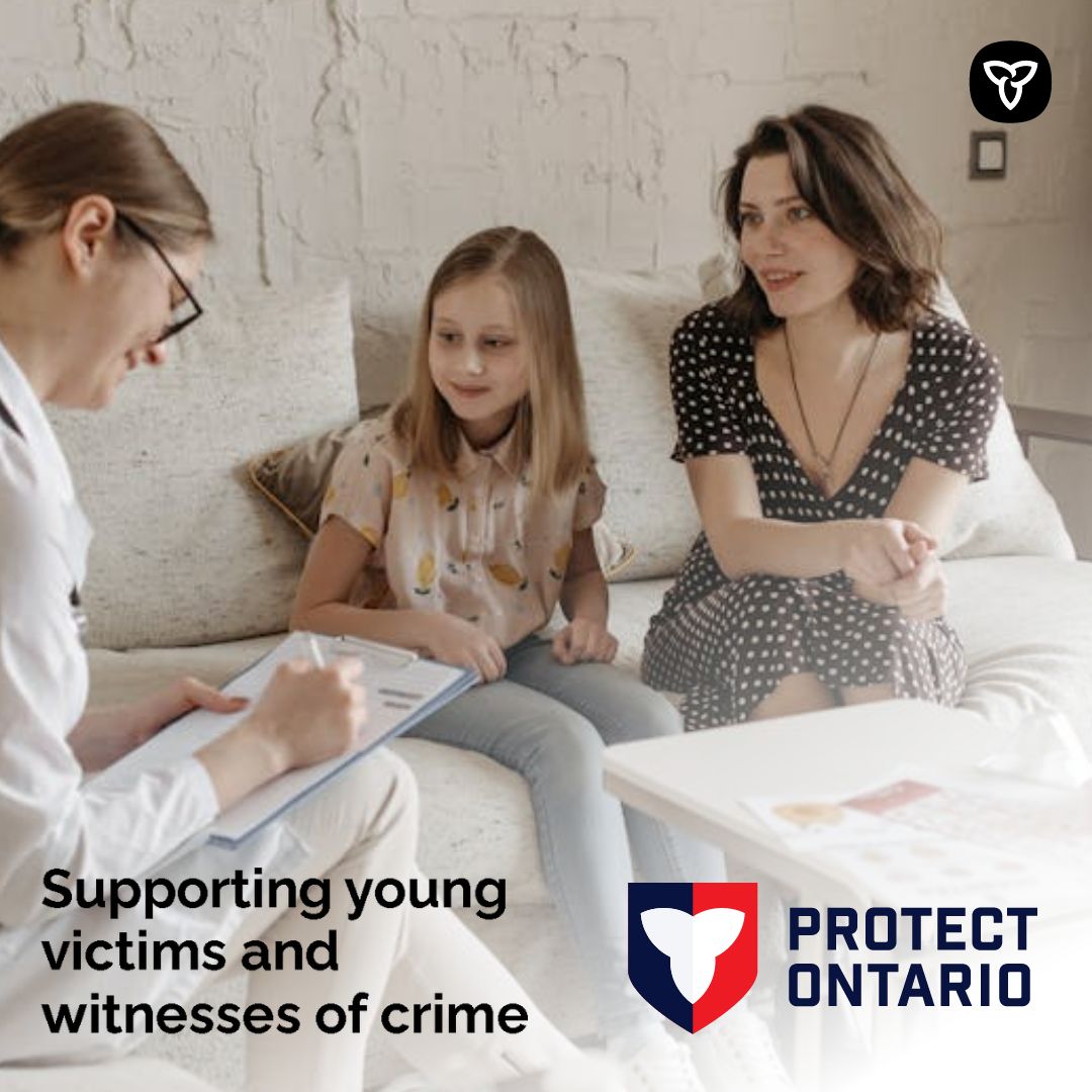 Ontario is protecting and supporting young victims and witnesses of crime by providing $4.2 million to expand the Child Victim Witness Program to seven new communities.

For more:

🔗: news.ontario.ca/en/backgrounde…
