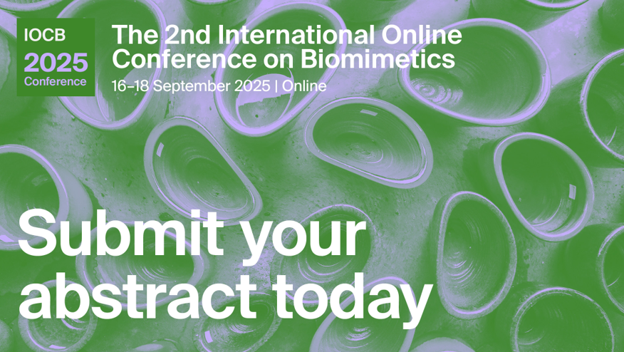 Biomimetics (@biomim_mdpi) on Twitter photo ❗️ Submit your abstract today ❗️
Become our Media Partners! Contact: iocb2025@mdpi.com
Submit your Abstract before 30 June 2025 (deadline extended): sciforum.net/user/submissio…
More details of #IOCB2025 here:
sciforum.net/event/IOCB2025
#Conference #Research ❗️ Submit your abstract today ❗️
Become our Media Partners! Contact: iocb2025@mdpi.com
Submit your Abstract before 30 June 2025 (deadline extended): sciforum.net/user/submissio…
More details of #IOCB2025 here:
sciforum.net/event/IOCB2025
#Conference #Research