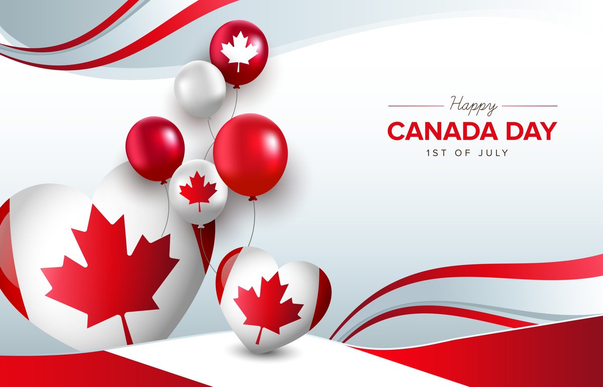 🍁 Happy Canada Day! 🇨🇦

Whether you're enjoying time with family, BBQ'ing that delicious steak or burgers, watching fireworks, or simply relaxing, we wish you a joyful and safe Canada Day tomorrow! ❤️

Please note:
In observance of the holiday, our office will be closed on