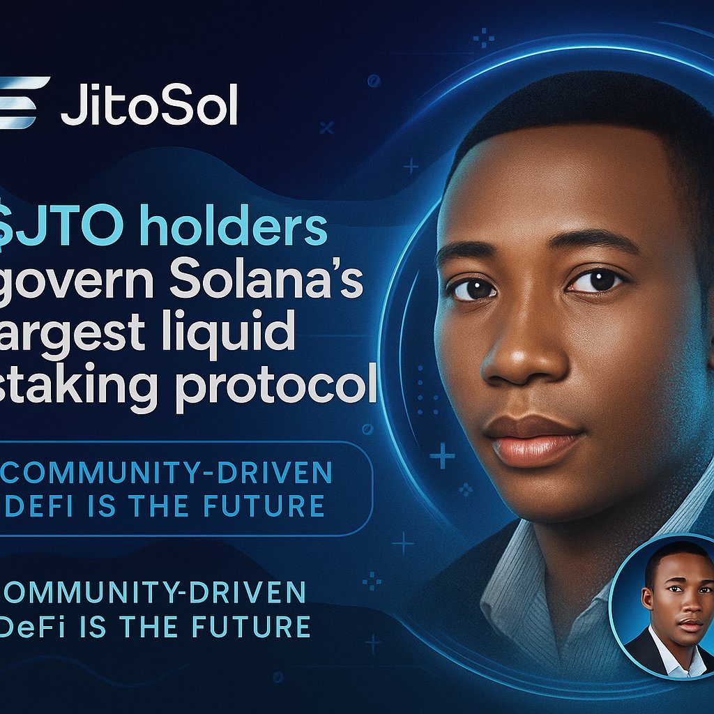 Did you know that <a href="/jito_sol/">Jito</a>'s $JTO holders govern Solana’s largest liquid staking protocol, voting on fees and treasury? Community-driven DeFi is the future!