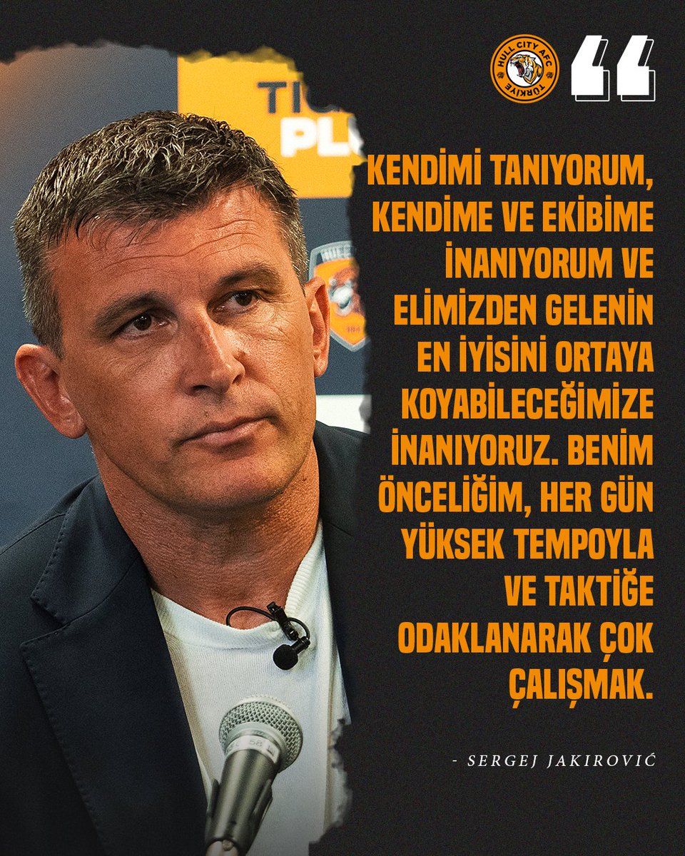 JAKIROVIC GÖREVE BAŞLADI 🇧🇦🐯

🟠⚫️ Yeni teknik direktörümüz Sergej Jakirović sezon öncesi hazırlıklarımızın başlamasıyla bugün ilk kez takımın başında yeşil sahalara çıktı!

#hcafc | <a href="/sergejakirovic/">Sergej Jakirović</a>