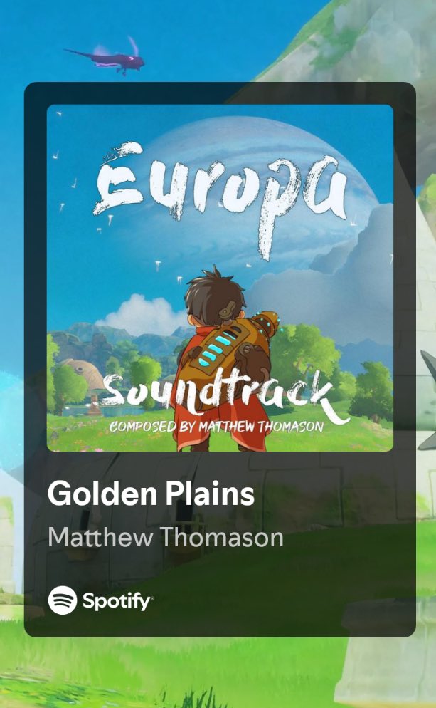 abbys_onthemoon's tweet image. This soundtrack is still one of my favorites of all games I have ever played ❤️ I’m so grateful that I got the chance to play Europa, especially when I needed it most. @EuropaGame
