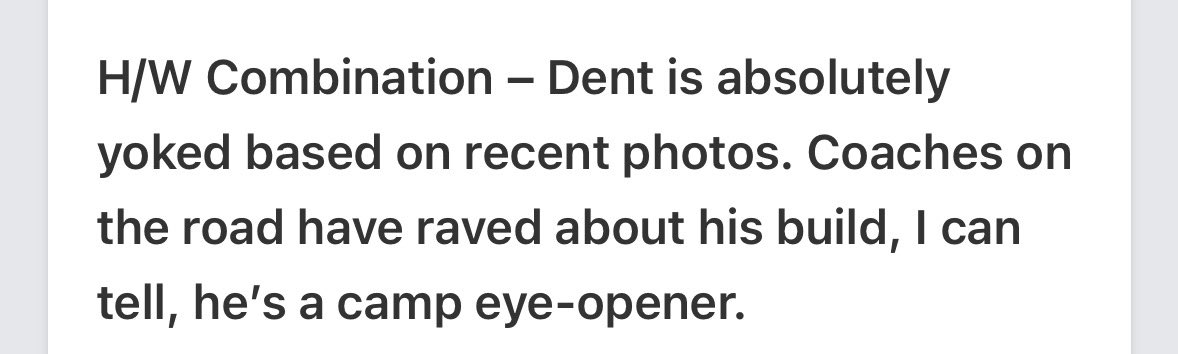 C/O 27 Princeton “Pj” Dent tweet media