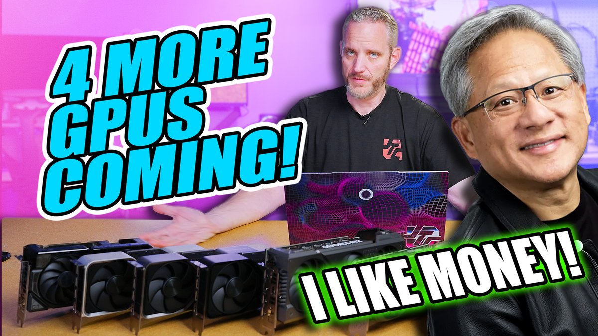 NVIDIA's latest cash grab... And I DON'T mean the RTX 5050... youtu.be/61zTd3xctgE?si…