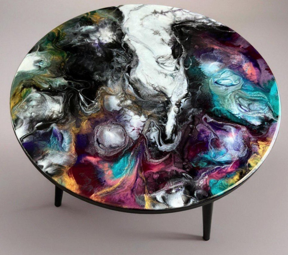 ReArtLife's tweet photo. https://t.co/SZEWId5g9V
Round Epoxy Resin Coffee End Table, Unique Abstract Designer Art Furniture with Gold and Silver, Modern Home Emotional Interior Decoration
#coffeetable #modernhomedecor #resinart #designerart #epoxyresinart #epoxyhomedecor #designerfurniture #uniqueartwork https://t.co/JFzYtiadHS