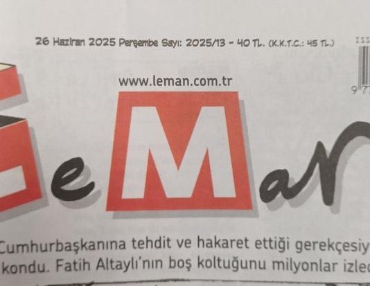 Bu şerefsiz ve alcak insanlara karşı sükût etmek, peygamber efendimize karşı bir hürmetsizliktir..
 #lemandergisikapatılsın 
 #lemandergisi