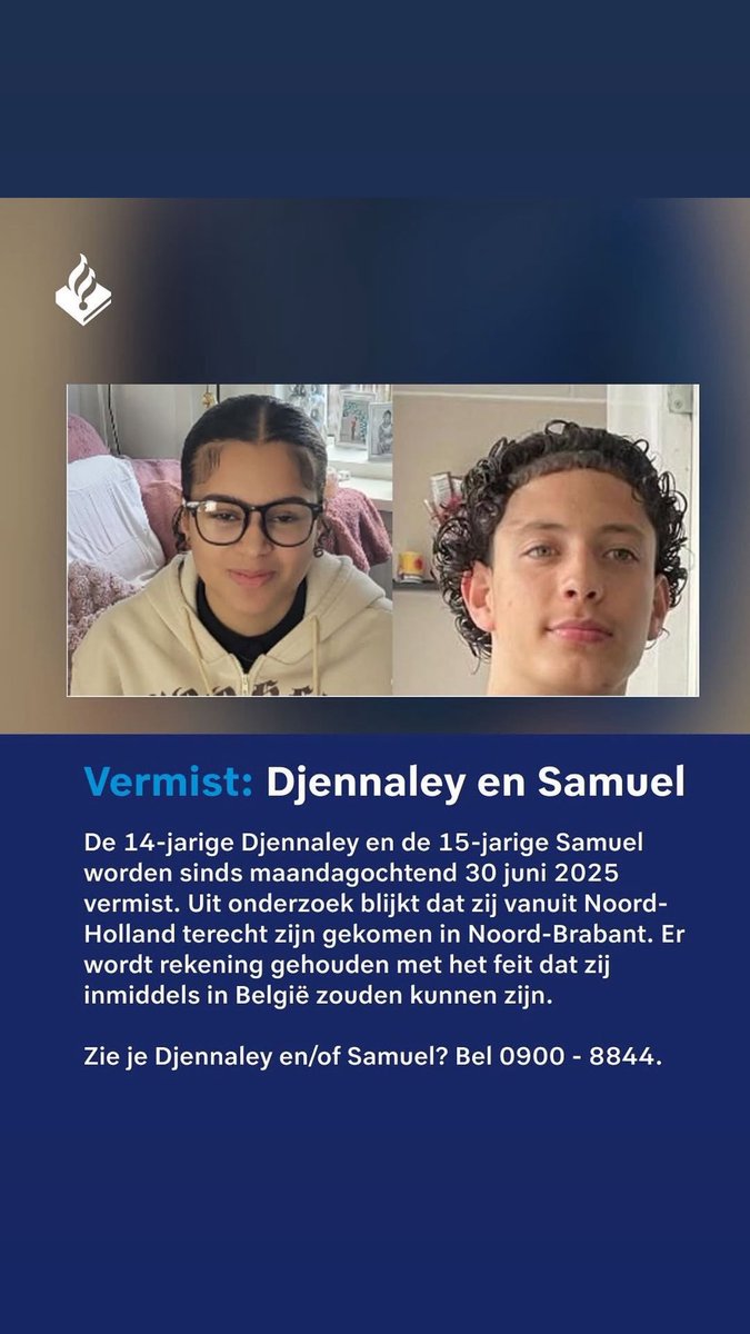 Willen jullie weer helpen delen alsjeblieft? Twee tieners van 14 en 15 worden vermist! De kracht van X helpt altijd.
#retweet #vermist #kindvermist #politie