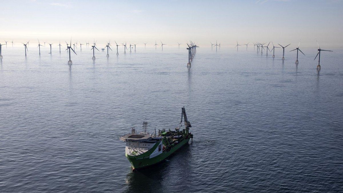tijd's tweet photo. Nieuwe windparken op zee lopen jaren vertraging op https://t.co/yCt3VjHPhQ https://t.co/er9B3BX3Ac