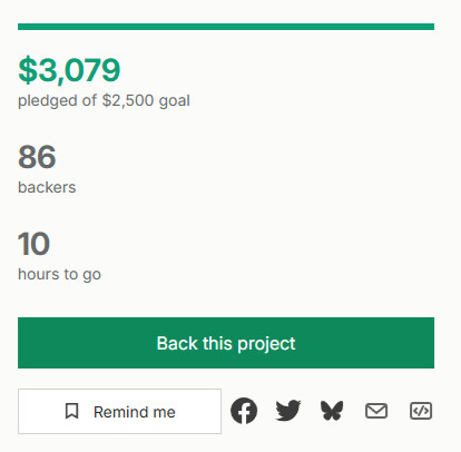 HazeWritesStuff's tweet image. There's ten hours left to go on the Kaiju Dayz campaign! Still plenty of time to get yourself a copy of the comic AND an Eviscerix body pillow!
CHECK IT OUT HERE - kck.st/3SrVtqT