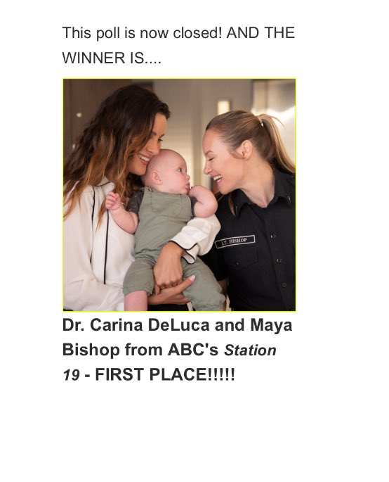 MiaSmaroremor's tweet photo. 🔥NINETEEN!!!🔥

THIS FANDOM DESERVES A STANDING OVATION.

WE DID IT FOR MAYA AND CARINA!!!

🏆🏆🏆🏆🏆

https://t.co/kFGNSUAa84 

#Station19
#MarinaSpinOff 
#SaveStation19