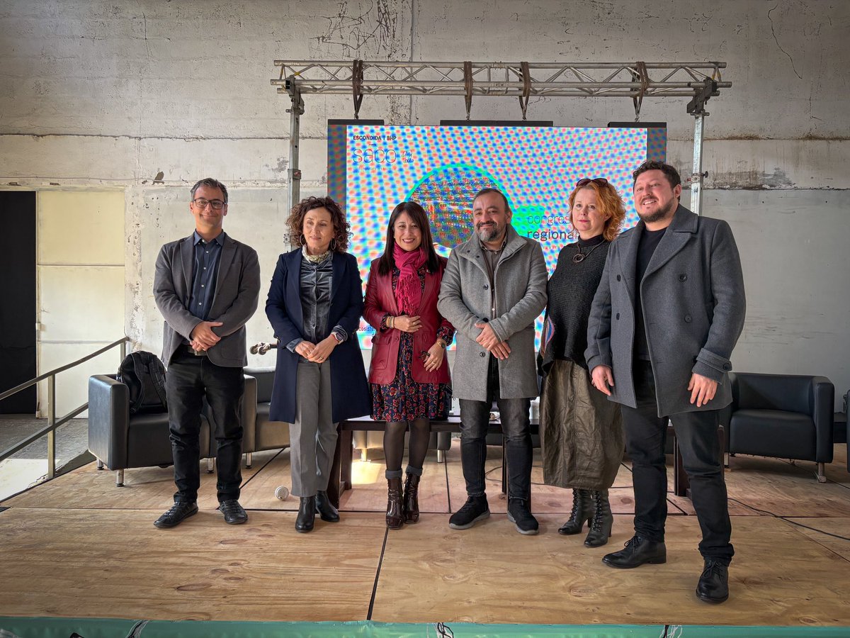 Hoy participamos en el Congreso Regional de <a href="/Bienal_SACO/">SACO Bienal de Arte Contemporáneo</a> “Industria y mundo del arte”🙌

Agradecemos la invitación donde destacamos la importancia del arte, la cultura y el patrimonio de la región. 

Creo #Antofagasta es una iniciativa de valor social de Escondida | BHP y FME.