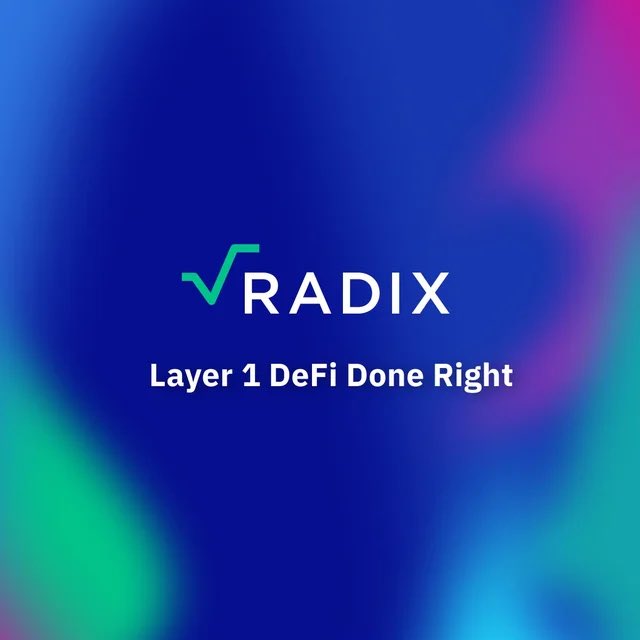 tadkis's tweet image. 🔥 Don’t sleep on #Radix! While others patch DeFi and NFT flaws, Radix delivers atomic composability, security, and next-level UX. Early adopters are building Web3’s future. $XRD #Undervalued #DeFi
@radixdlt @balajis @cdixon @cosmoshub
🌠 Stake your claim and help build the…