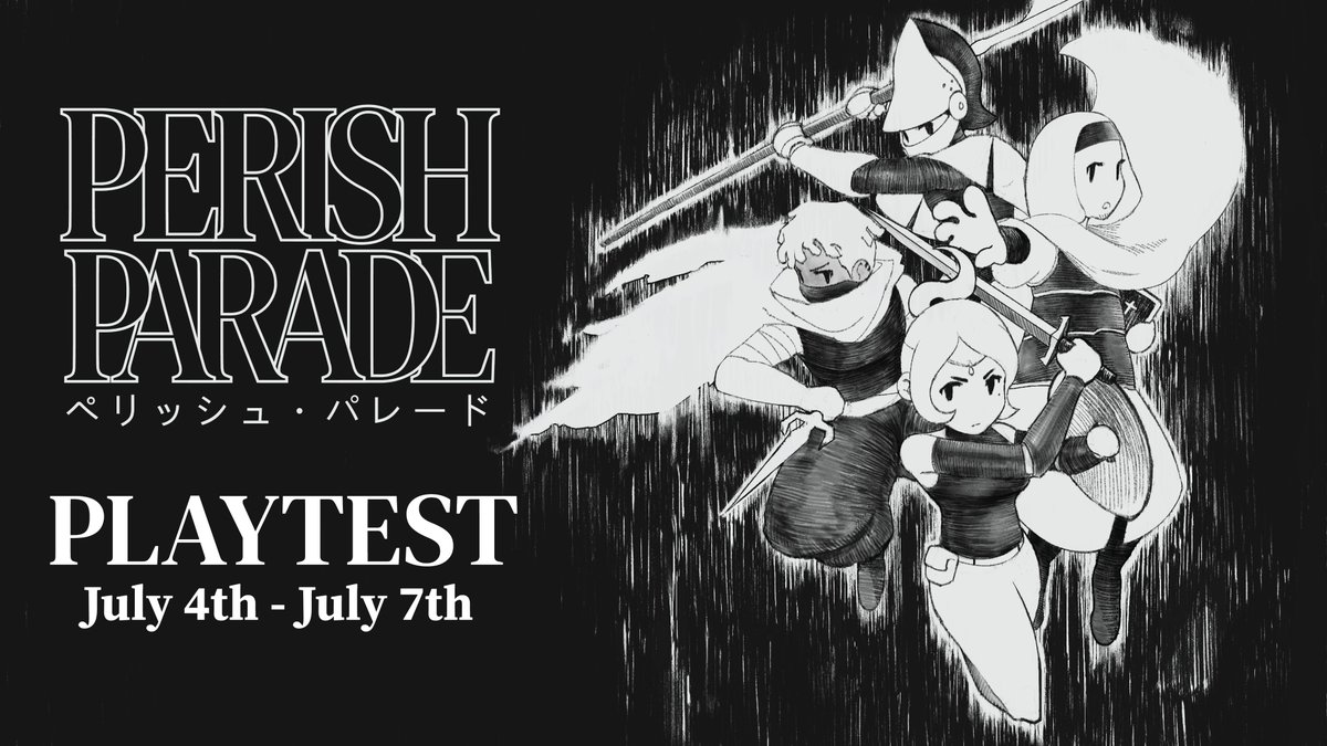 AntangSoftware's tweet image. An early build of PERISH PARADE will be available on our Itch page (in our bio) from July 4 to 7. (That's three days from now!) We'll be taking all kinds of player feedback. More info to come soon.