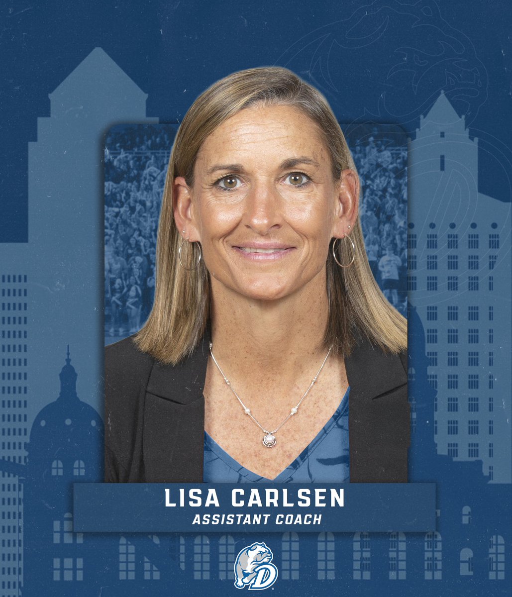🔷 𝐖𝐞𝐥𝐜𝐨𝐦𝐞 𝐭𝐨 𝐃𝐫𝐚𝐤𝐞 🔷 

Assistant Coach Lisa Carlsen rounds out Drake women's basketball coaching staff.

📰➡️ bit.ly/3Ip5mUc

#BeBlue | #DSMHometownTeam
