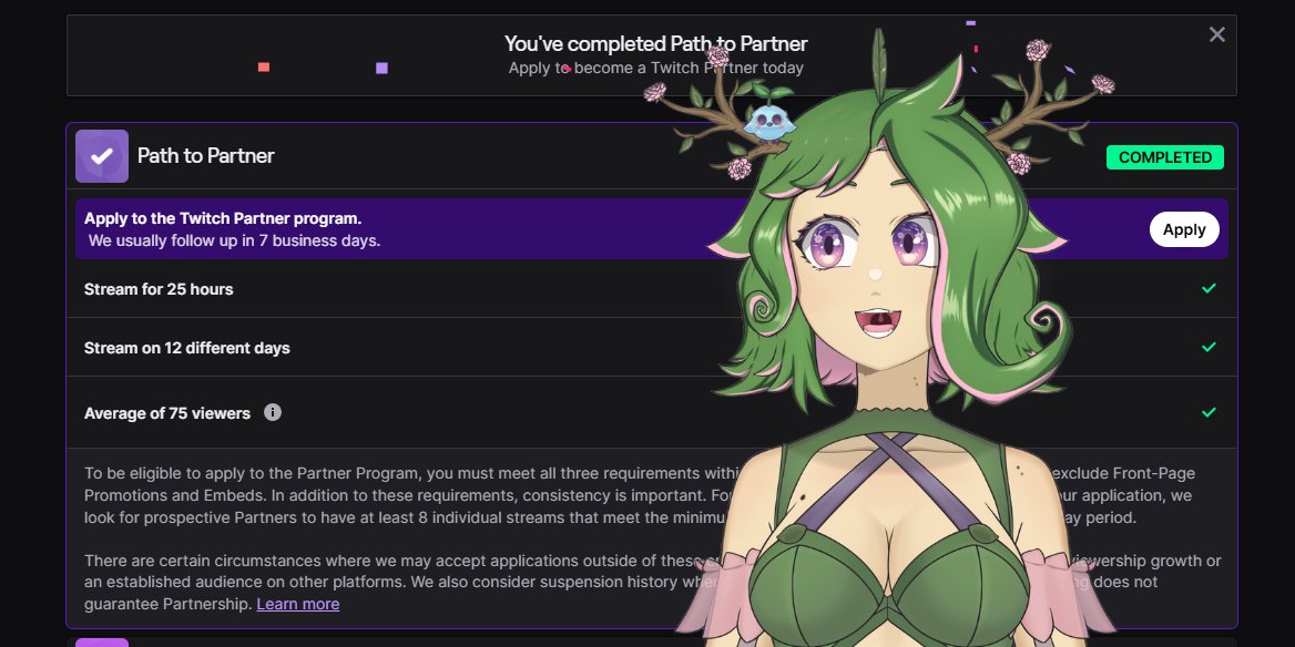 CamelliaLinwald's tweet image. 🎉This Gremlin is officially PARTNER PUSHING.🎉
If you drop a lurk I promise not to haunt your dreams.... unless you want that? 👀
If you are new here, expect dyslexia ADHD goober vibes.