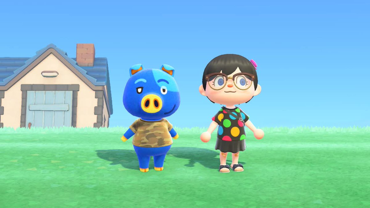 laurelplays's tweet photo. Me and Hugh 🤗

#acnh #animalcrossing #AnimalCrossingNewHorizons https://t.co/JhdGbnlM1Y
