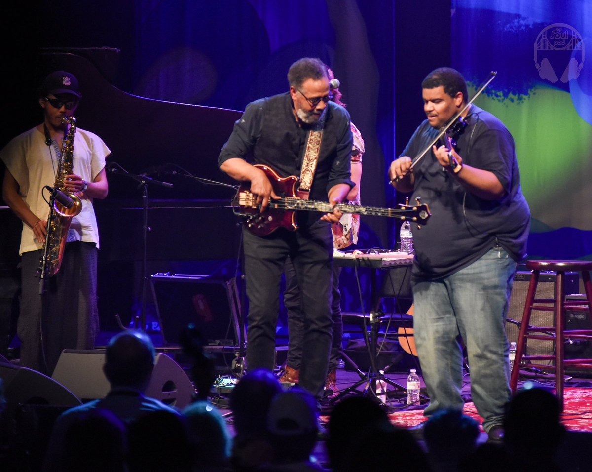 soulshowmike's tweet photo. @TriCJazzFest | @SUNRAARKESTRA Stanley Clarke Pedrito Martinez | June 2025 | #soulshowmike image https://t.co/RCazwRGulm
