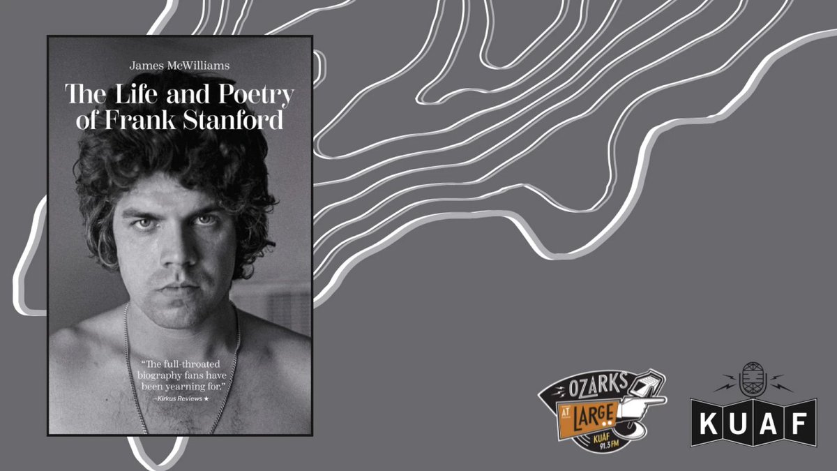 Univ. of Arkansas Press (@uarkpress) on Twitter photo New biography explores myth, legacy of Arkansas poet Frank Stanford - James McWilliams on <a href="/OzarksatLarge/">KUAF/Ozarks at Large</a>
kuaf.com/show/ozarks-at… New biography explores myth, legacy of Arkansas poet Frank Stanford - James McWilliams on <a href="/OzarksatLarge/">KUAF/Ozarks at Large</a>
kuaf.com/show/ozarks-at…